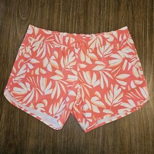 Women’s Columbia Bright Poppy Magnolia Print Walnut River Shorts L